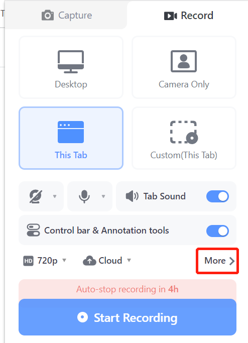 How to control the length of your recording/video and enable automatic ...